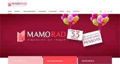 Desktop Screenshot of mamorad.com.br
