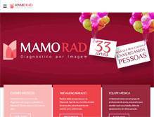 Tablet Screenshot of mamorad.com.br